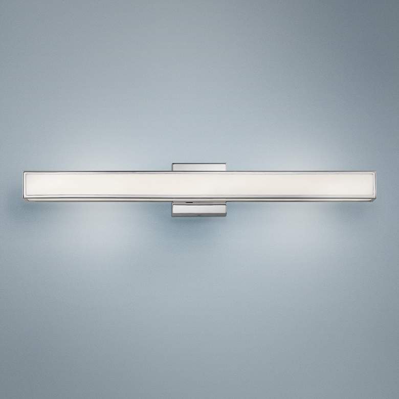Image 1 Hinkley Alto 30" Wide Chrome Modern Linear LED Bath Light