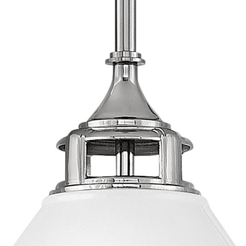 Image 6 Hinkley Amelia 13" Wide Polished White Pendant Light more views