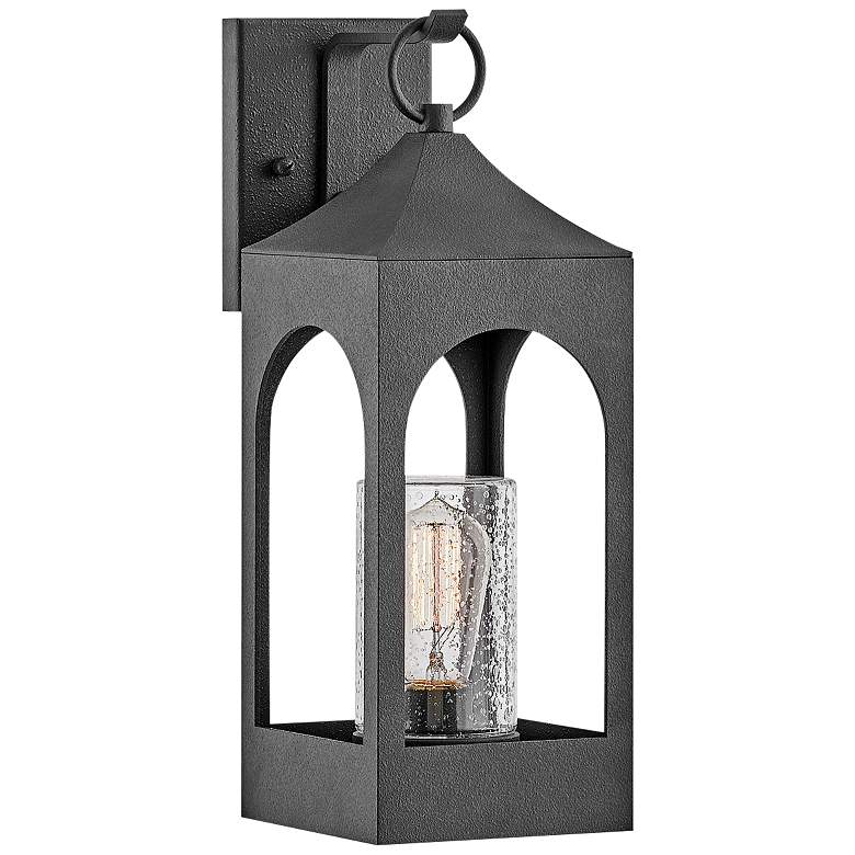Image 1 Hinkley Amina 17" High Distressed Zinc Outdoor Wall Light