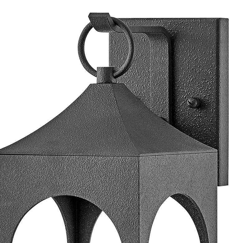 Image 3 Hinkley Amina 17" High Distressed Zinc Outdoor Wall Light more views