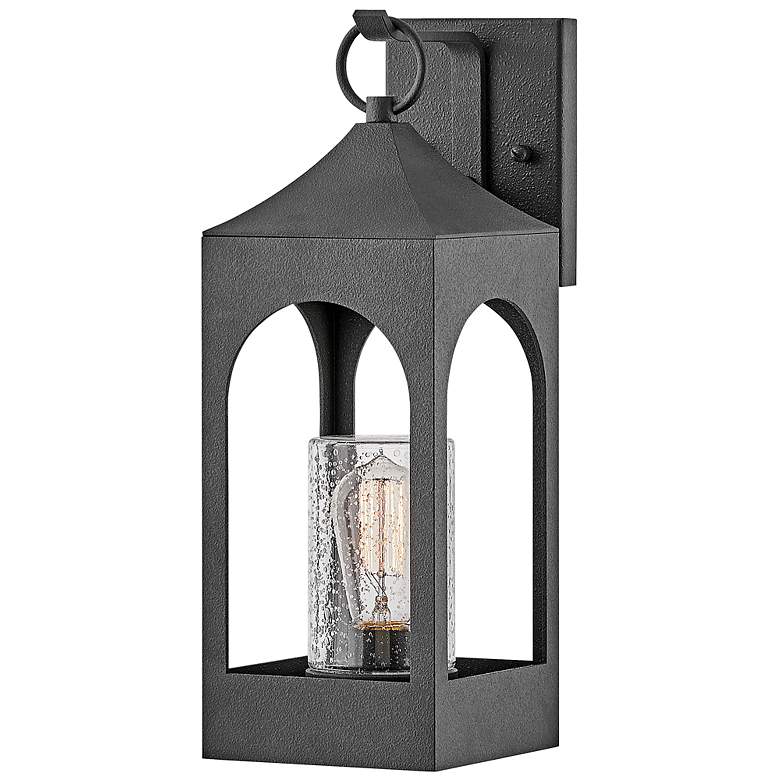 Image 4 Hinkley Amina 17" High Distressed Zinc Outdoor Wall Light more views