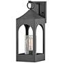 4_Hinkley Amina 17" High Distressed Zinc Outdoor Wall Light more views