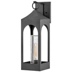 Hinkley Amina 25" High Distressed Zinc Outdoor Wall Light