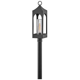 Image1 of Hinkley Amina 27 3/4" High Zinc and Seeded Glass Outdoor Post Light