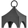 3_Hinkley Amina 27 3/4" High Zinc and Seeded Glass Outdoor Post Light more views