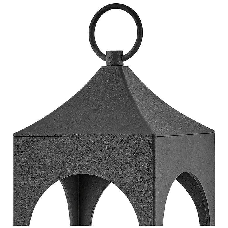 Image 4 Hinkley Amina 27 3/4" High Zinc and Seeded Glass Outdoor Post Light more views