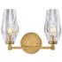 Hinkley Ana 10 1/4" High Heritage Brass 2-Light Wall Sconce
