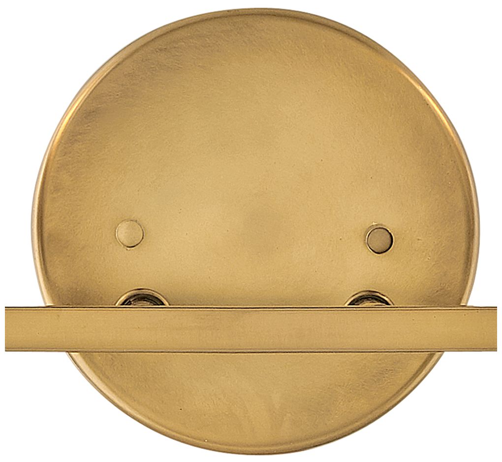 Hinkley Ana 10 1/4" High Heritage Brass 2-Light Wall Sconce