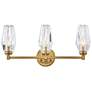 3_Hinkley Ana 23 1/2" Wide Heritage Brass 3-Light Bath Light more views