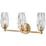 6_Hinkley Ana 23 1/2" Wide Heritage Brass 3-Light Bath Light more views