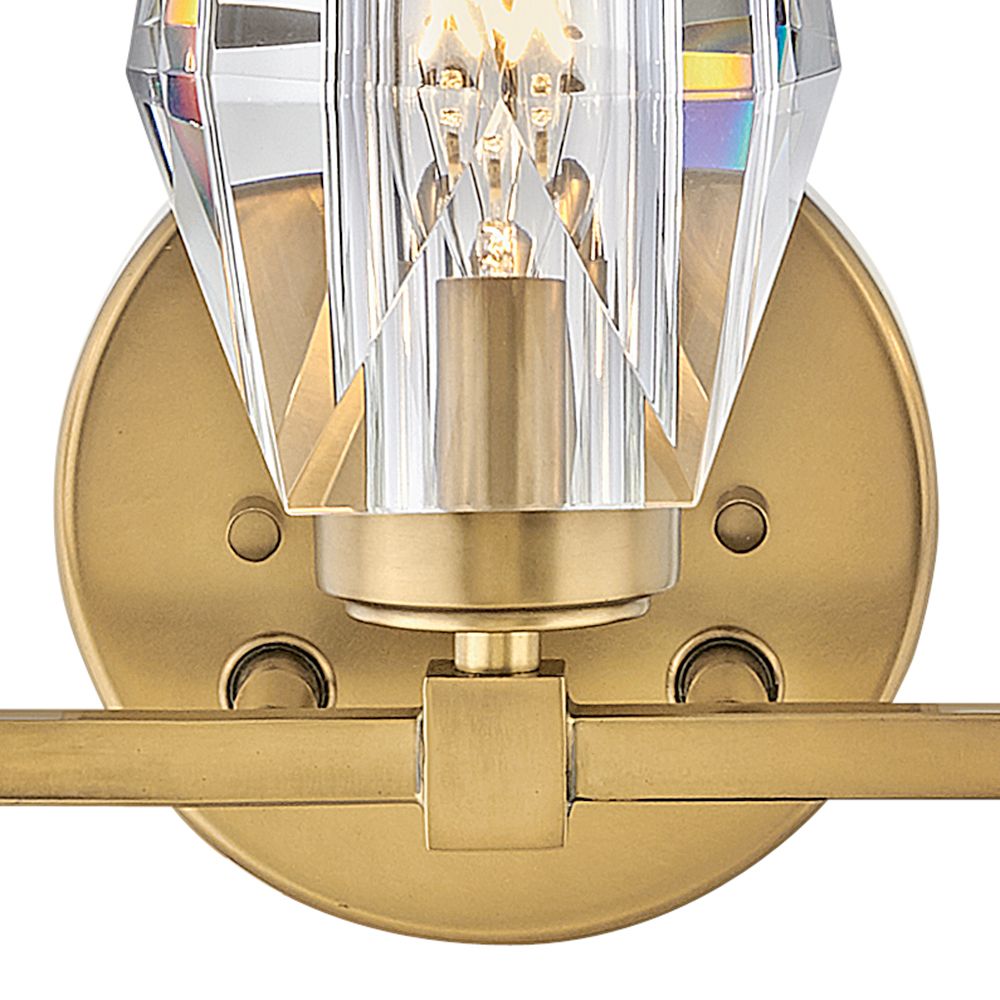 Image 7 Hinkley Ana 23 1/2" Wide Heritage Brass 3-Light Bath Light more views