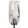 2_Hinkley Ana 25" High Modern Black Oxide and Crystal Wall Sconce more views