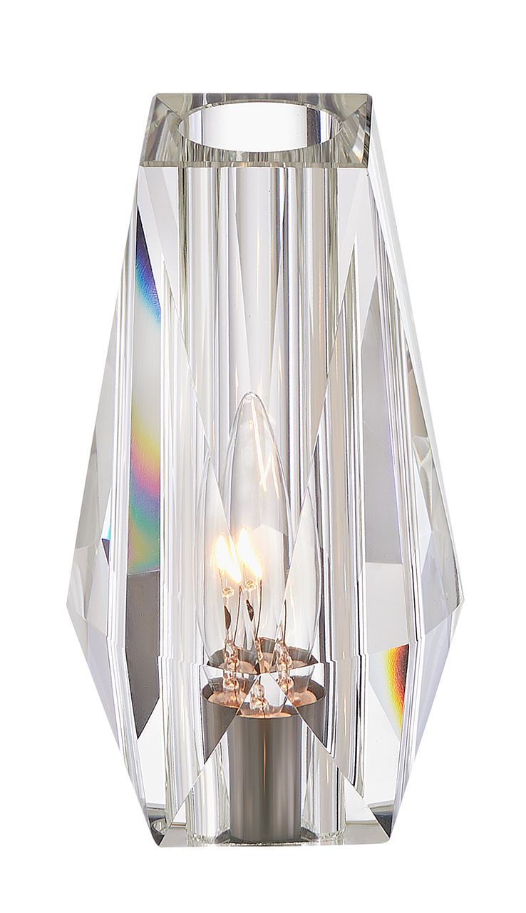 Thumbnail3 of Hinkley Ana 25" High Modern Black Oxide and Crystal Wall Sconce more views