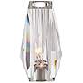 Hinkley Ana 25" High Modern Brass and Clear Faceted Glass Wall Sconce