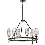 2_Hinkley Ana 30" Wide Black Oxide 6-Light Chandelier more views