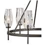 4_Hinkley Ana 30" Wide Black Oxide 6-Light Chandelier more views