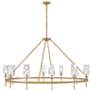 1_Hinkley Ana Extra Large Single Tier Chandelier Heritage Brass