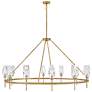 2_Hinkley Ana Extra Large Single Tier Chandelier Heritage Brass more views