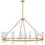 4_Hinkley Ana Extra Large Single Tier Chandelier Heritage Brass more views