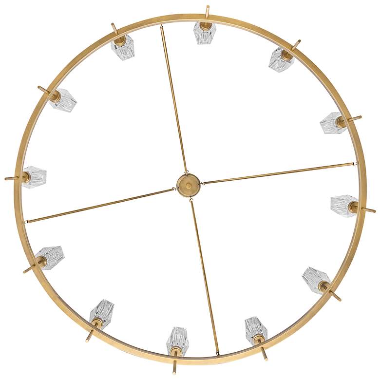 Image 6 Hinkley Ana Extra Large Single Tier Chandelier Heritage Brass more views