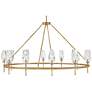 7_Hinkley Ana Extra Large Single Tier Chandelier Heritage Brass more views