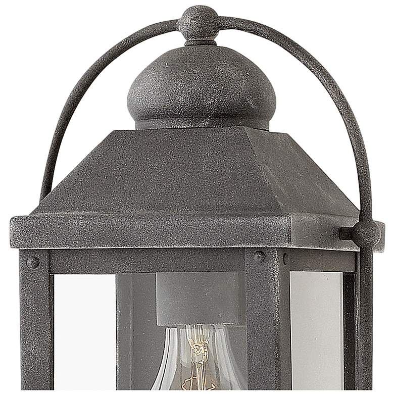 Image 4 Hinkley Anchorage 13" High Aged Zinc LED Outdoor Wall Light more views