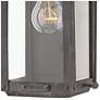 4_Hinkley Anchorage 13" High Aged Zinc LED Outdoor Wall Light more views