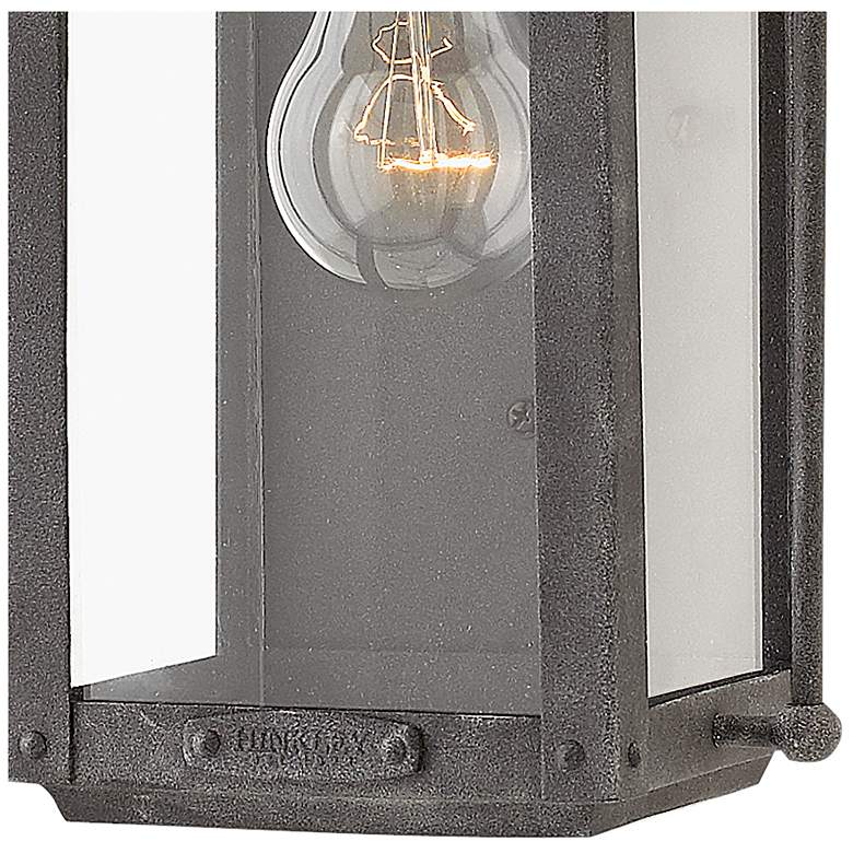 Image 5 Hinkley Anchorage 13" High Aged Zinc LED Outdoor Wall Light more views