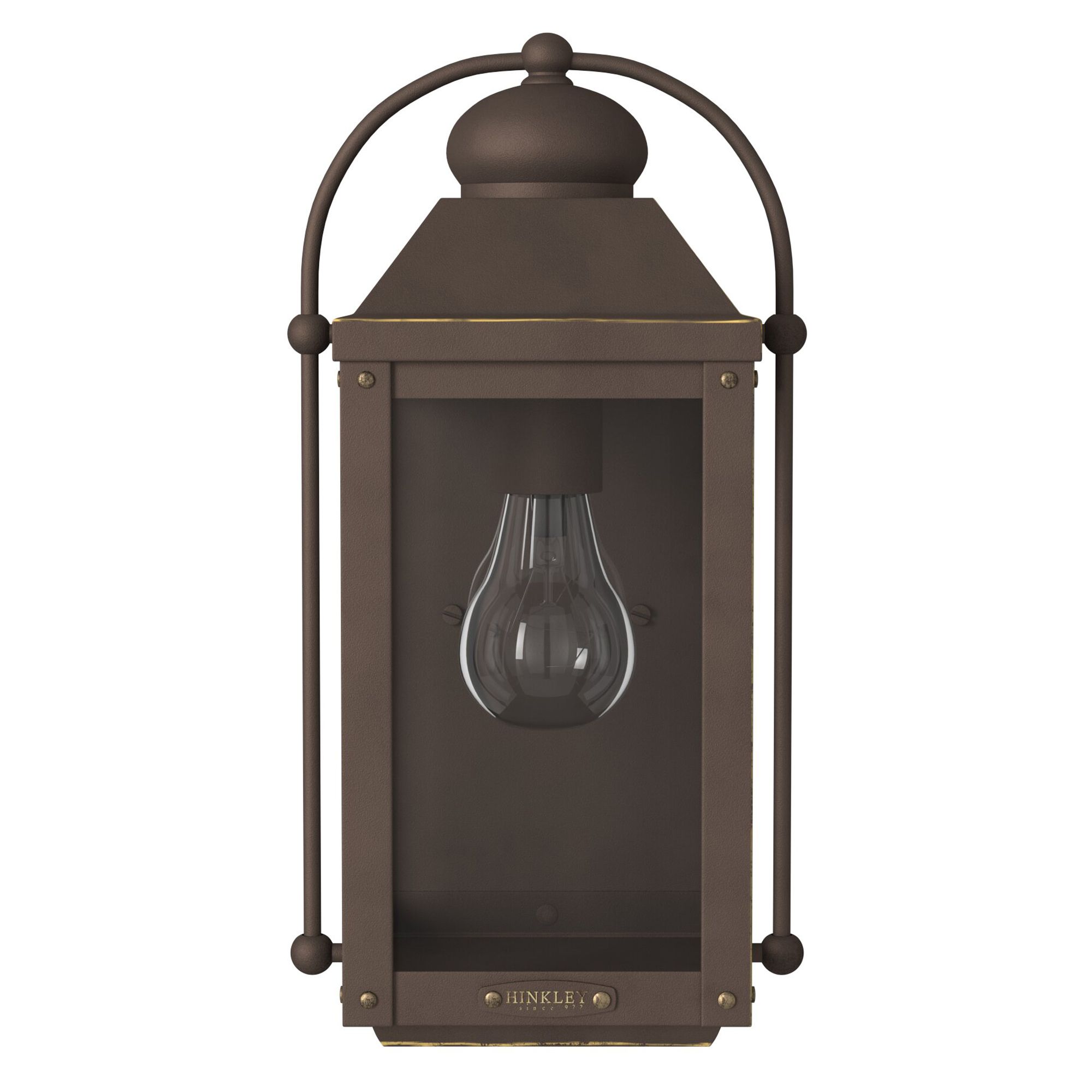 Hinkley Anchorage 13"H Light Oiled Bronze Outdoor Wall Light