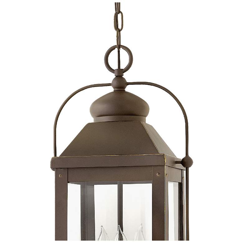 Image 4 Hinkley Anchorage 23 3/4" High Oiled Bronze Outdoor Hanging Light more views
