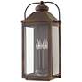 Hinkley Anchorage 25"H Light Oiled Bronze Outdoor Wall Light