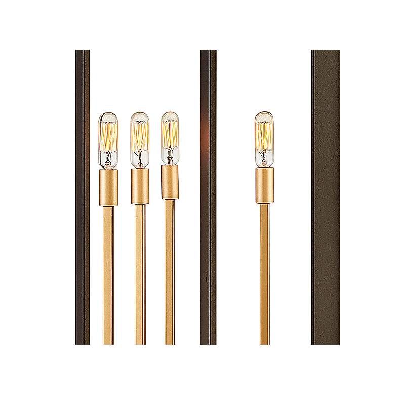 Image 3 Hinkley Anders 22" Wide Metallic Matte Bronze 5-Light Foyer Pendant more views