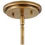 3_Hinkley Argo 14" Wide Heritage Brass LED Dome Pendant Light more views