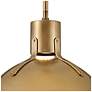 5_Hinkley Argo 14" Wide Heritage Brass LED Dome Pendant Light more views