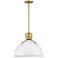 Hinkley Argo 20" Wide Polished White Brass LED Pendant Light