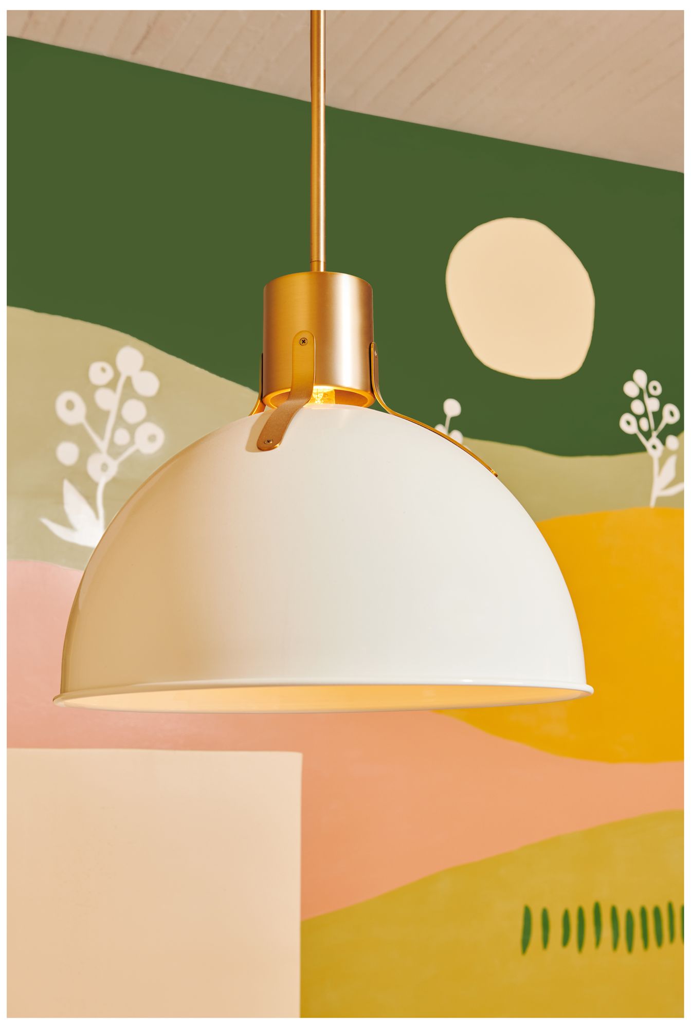 Hinkley Argo 20" Wide Polished White Brass LED Pendant Light