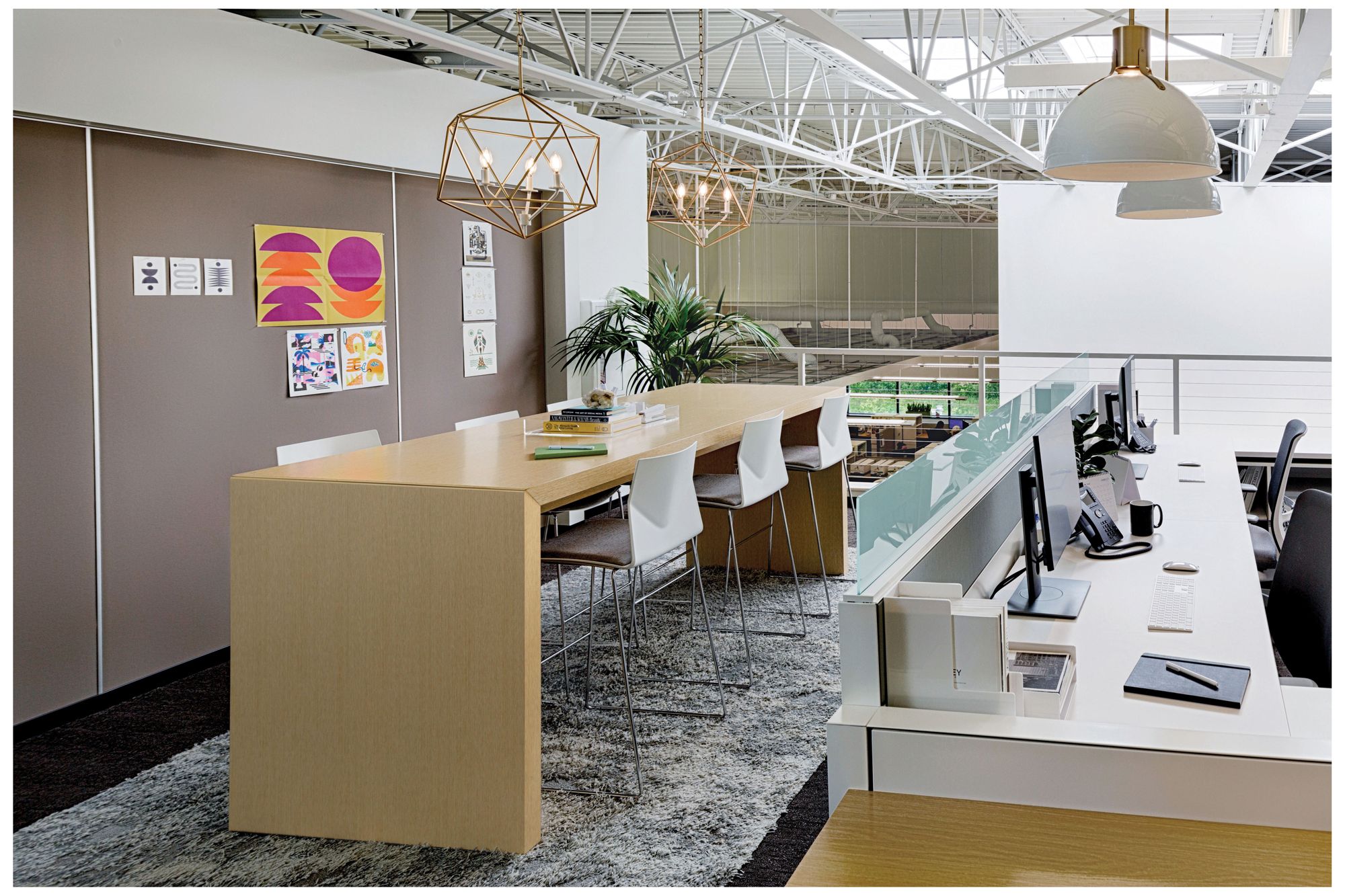 Hinkley Argo 20" Wide Polished White Brass LED Pendant Light