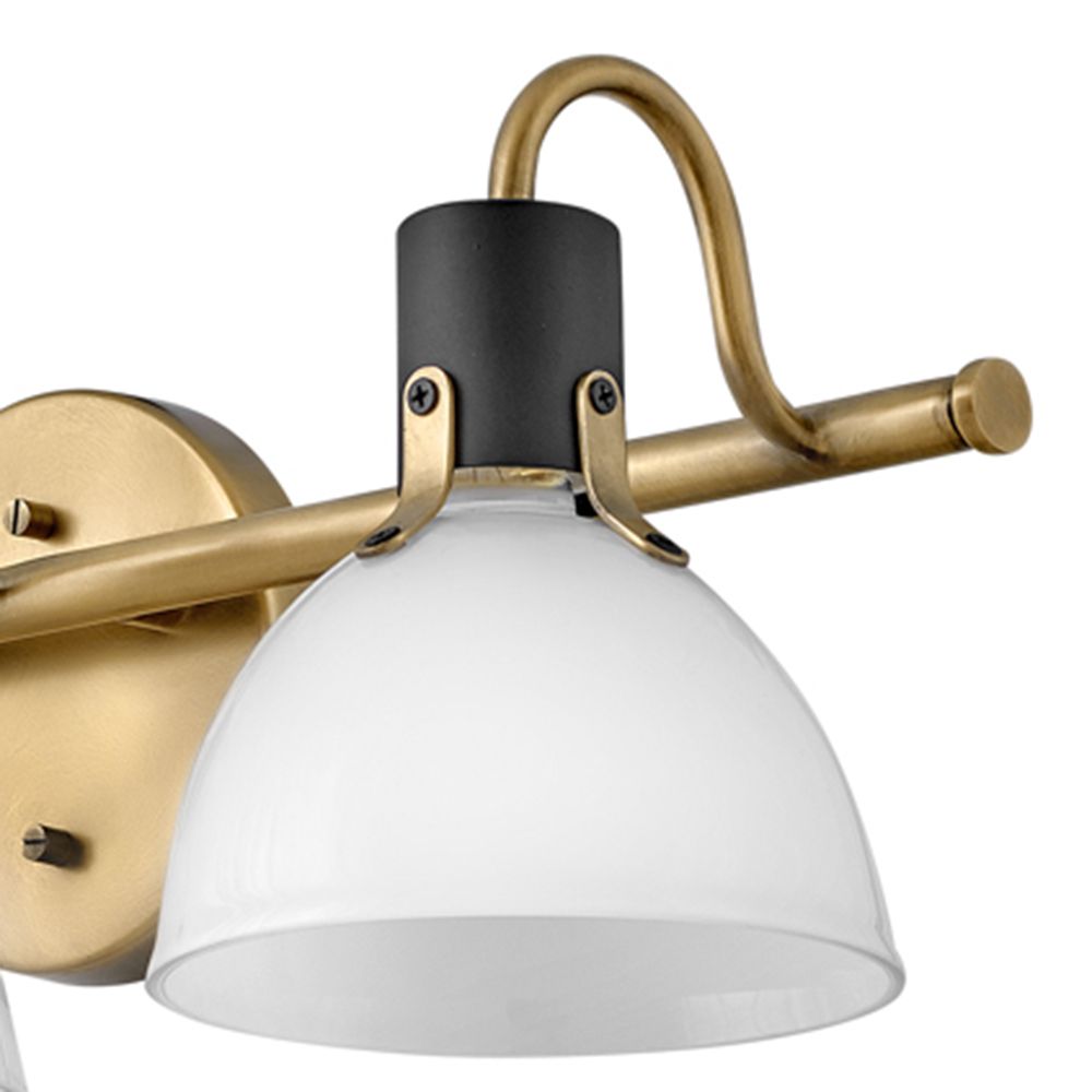 Hinkley Argo 24 1/2" Wide Heritage Brass 3-Light Bath Light