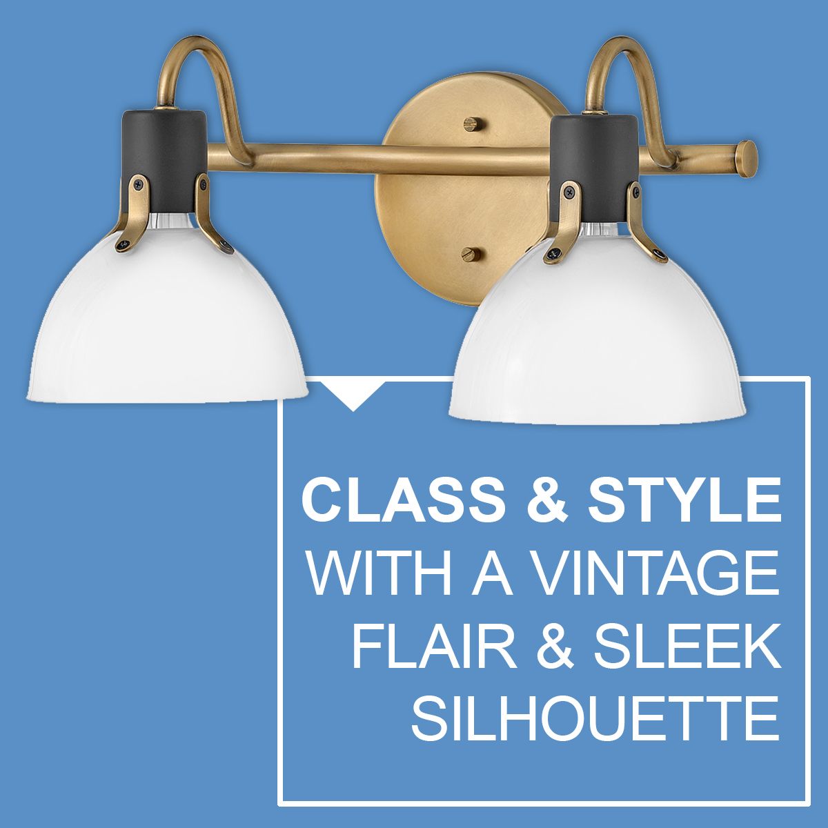 Hinkley Argo 7 1/2" High Heritage Brass 2-Light Wall Sconce