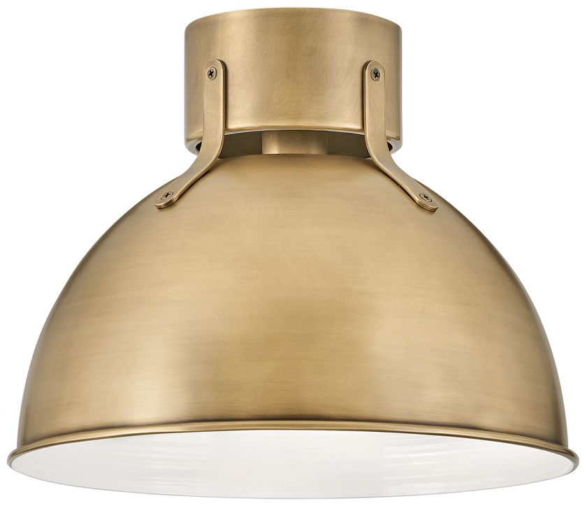 Image Hinkley- Argo Small Flush Mount- 13"  Heritage Brass