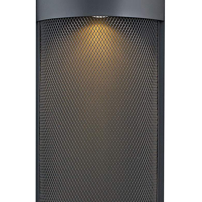 Image 2 Hinkley Aria 17 1/4" High Black LED Outdoor Wall Light more views