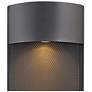 5_Hinkley Aria 17 1/4" High Black LED Outdoor Wall Light more views