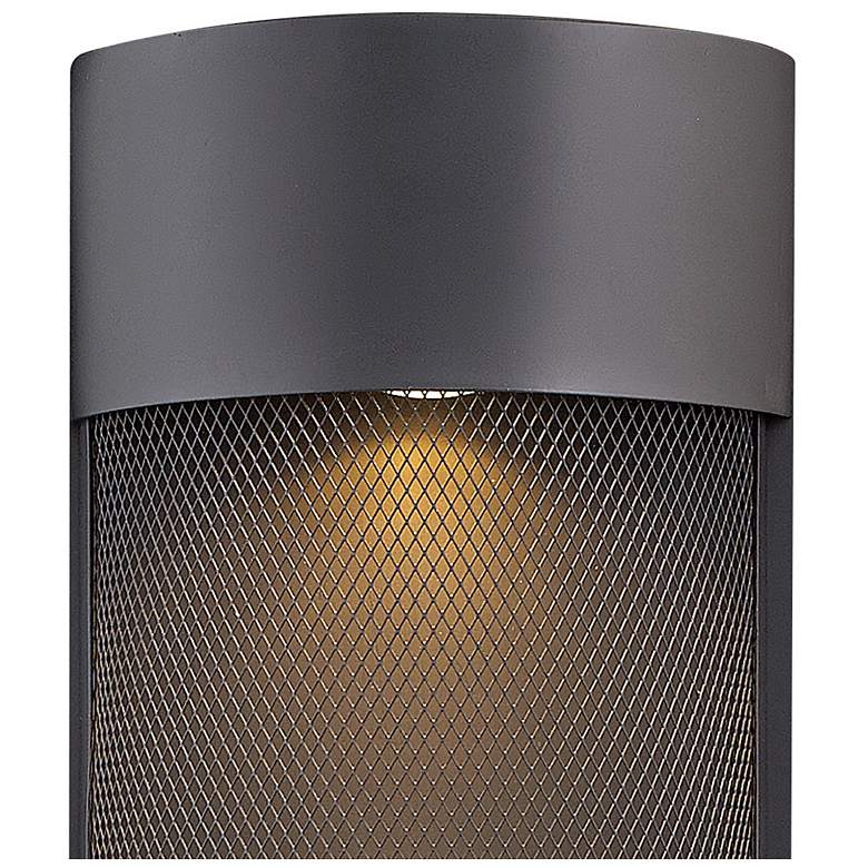 Image 6 Hinkley Aria 17 1/4" High Black LED Outdoor Wall Light more views