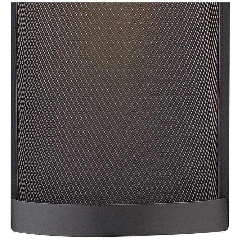 Image 7 Hinkley Aria 17 1/4" High Black LED Outdoor Wall Light more views