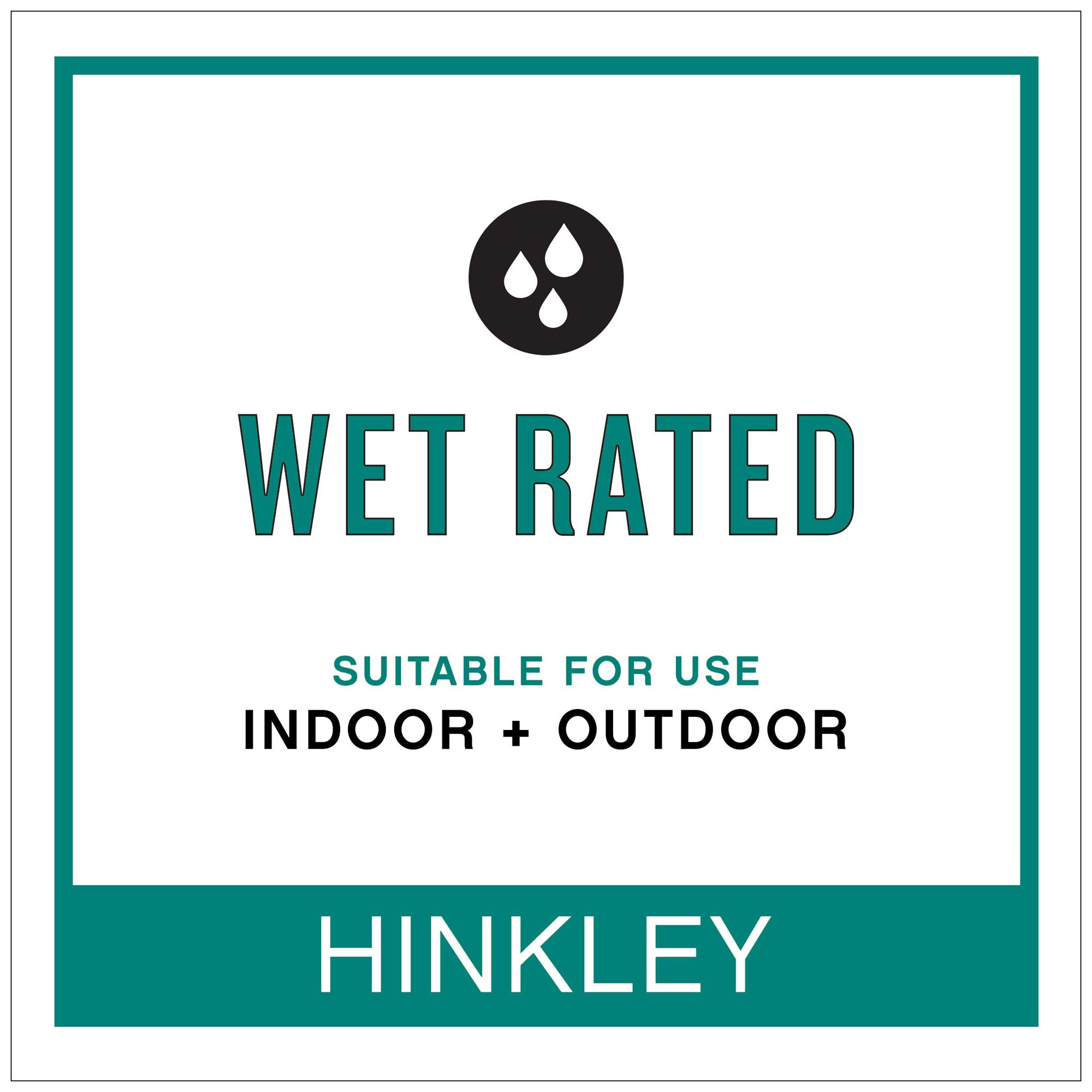 Hinkley Aria 17 1/4" High Black LED Outdoor Wall Light