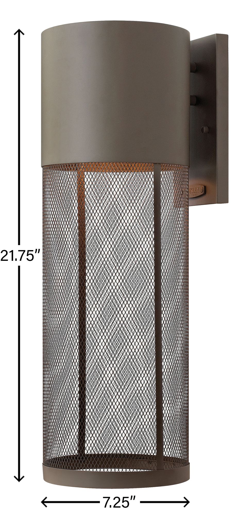 Image 6 Hinkley Aria 21 3/4"H Buckeye Bronze LED Outdoor Wall Light more views