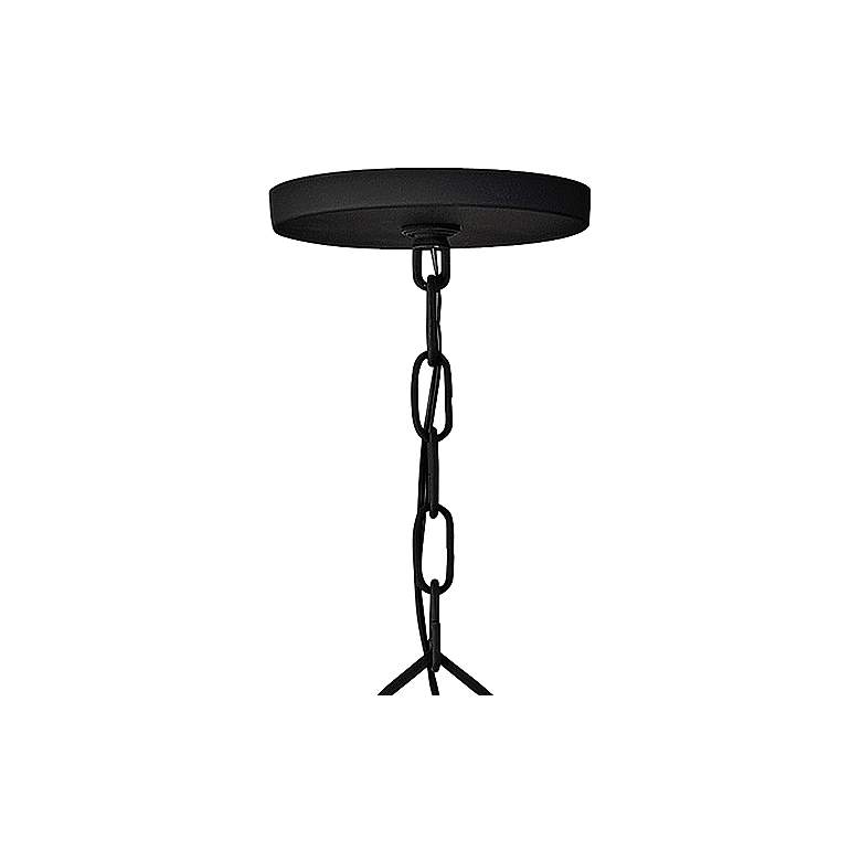 Image 4 Hinkley Ariel 40" Wide Black 12-Light Modern Starburst Pendant Light more views