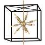 4_Hinkley Aros 20" Wide Brass Black 24-Light 2-Tier Pendant more views