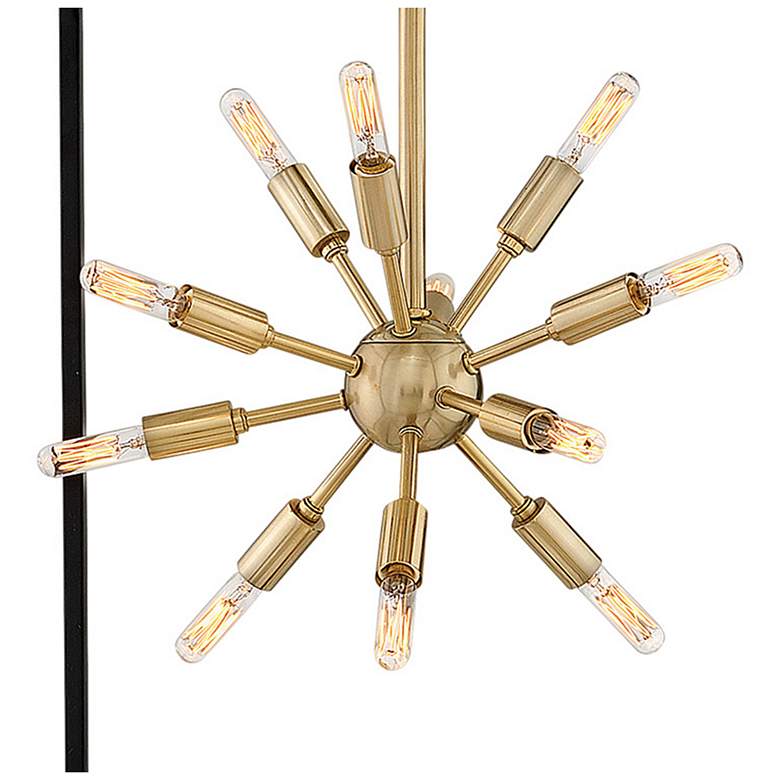 Image 5 Hinkley Aros 20" Wide Brass Black 24-Light 2-Tier Pendant more views