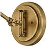 7_Hinkley Arti 10.25" High Brass and Clear Glass Wall Light more views